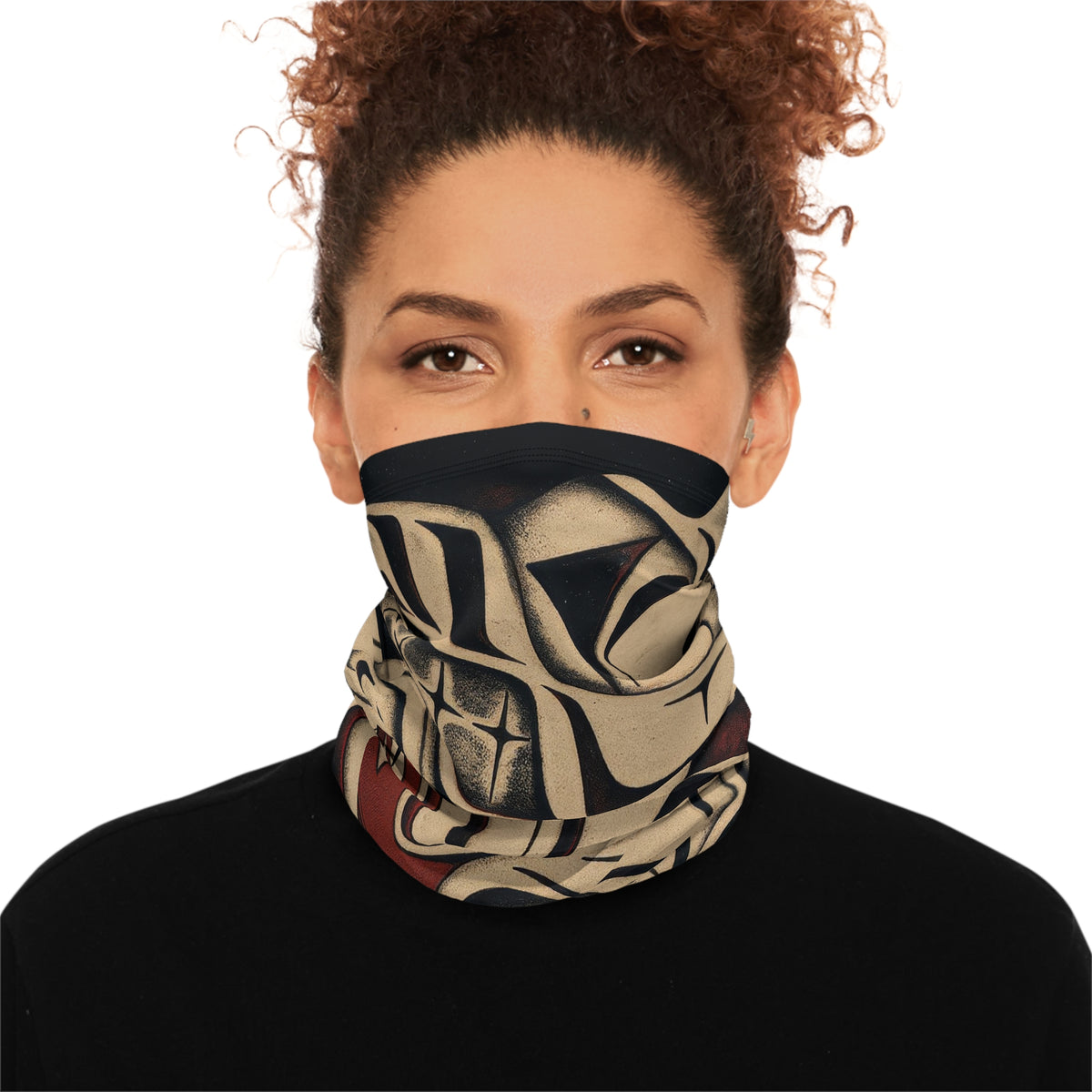 Neck Gaiter, Headband with Drawstring | Graphic Edition No.3 Wolf