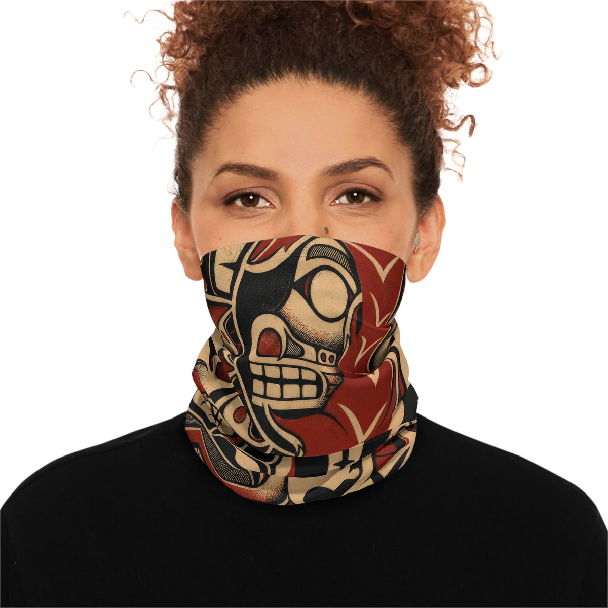 Neck Gaiter, Headband with Drawstring | Graphic Edition No.2 Wolf